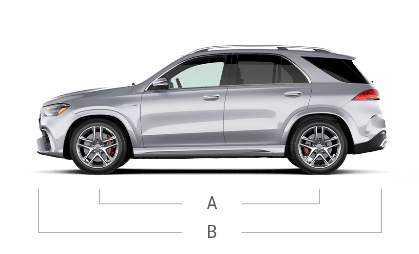 vehicle side view dimensions