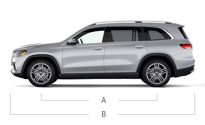 vehicle side view dimensions